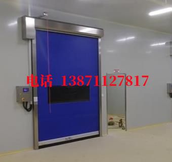 中山自动拉链密封快速卷帘门